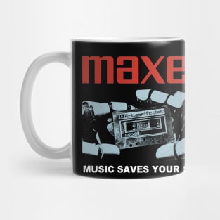 vintage retro 80s maxell Mug